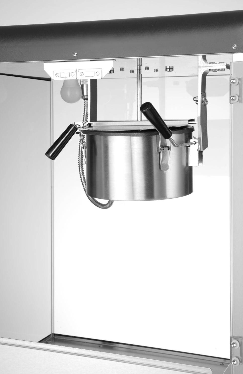 Stroj na výrobu popcornu, HENDI, 80L, Čierna, 220-240V/1155W, 560x445x(H)775mm