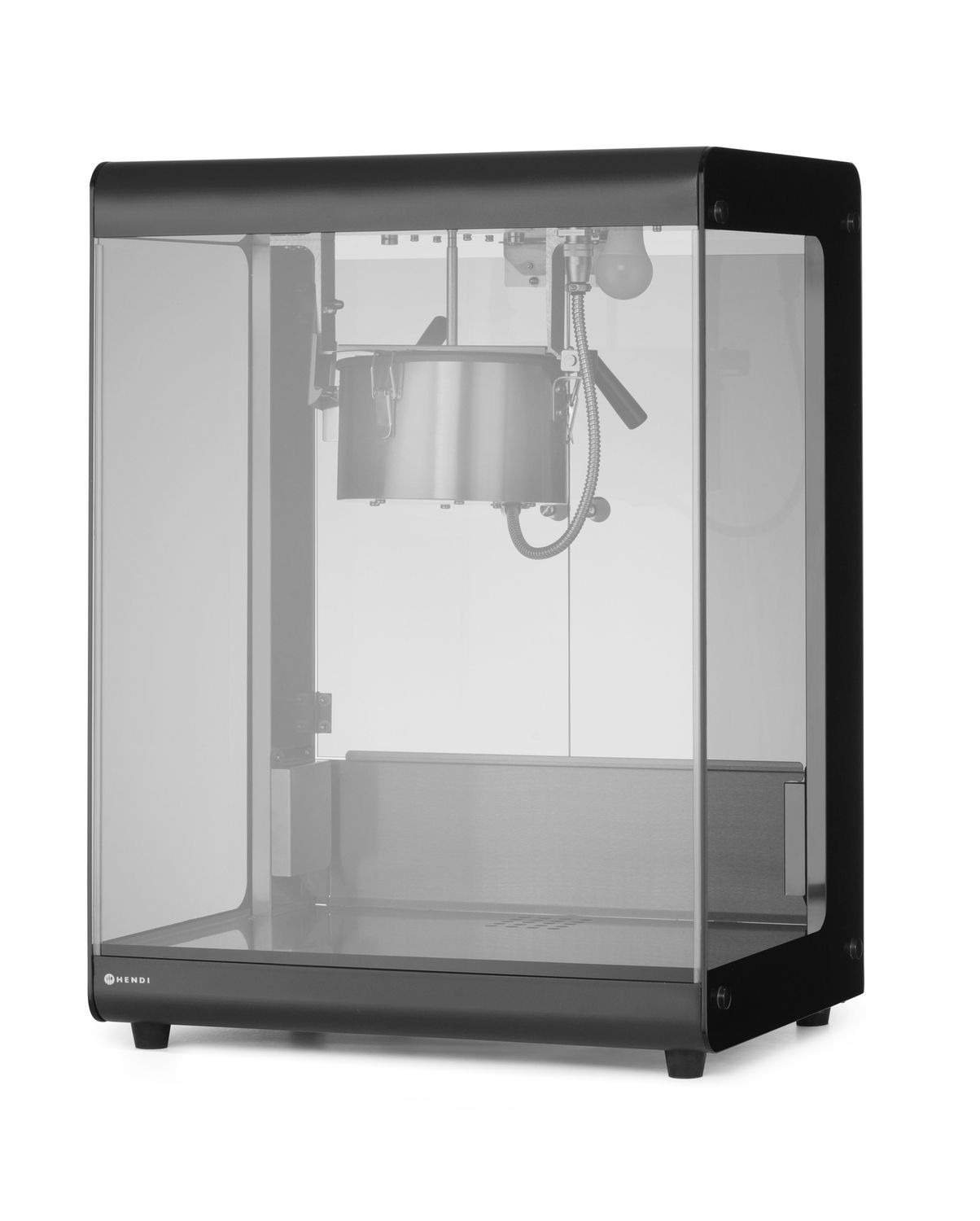 Stroj na výrobu popcornu, HENDI, 80L, Čierna, 220-240V/1155W, 560x445x(H)775mm