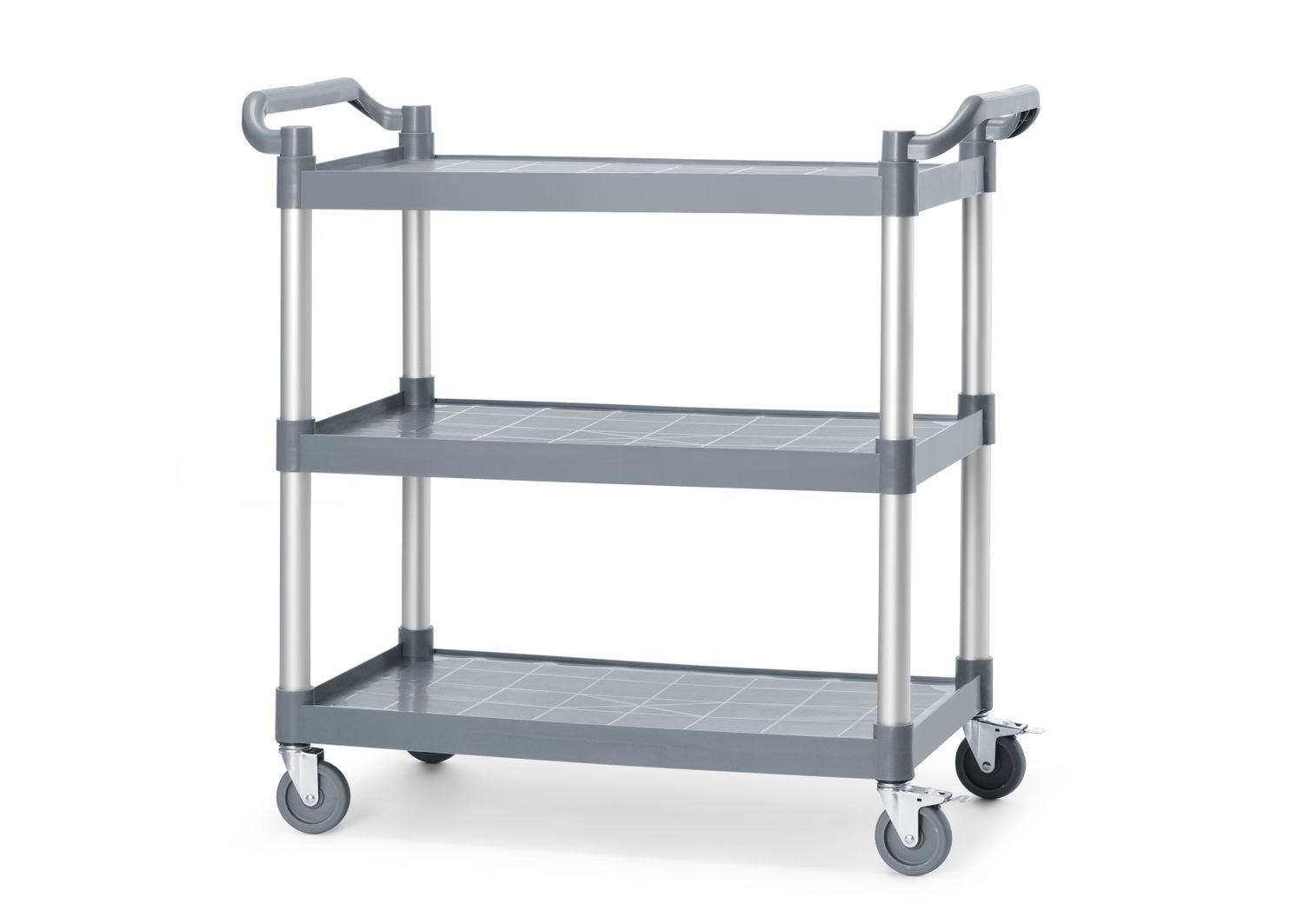 3-obalový polypropylénový servisný vozík, veľký, AmerBox, 1010x500x(H)960mm