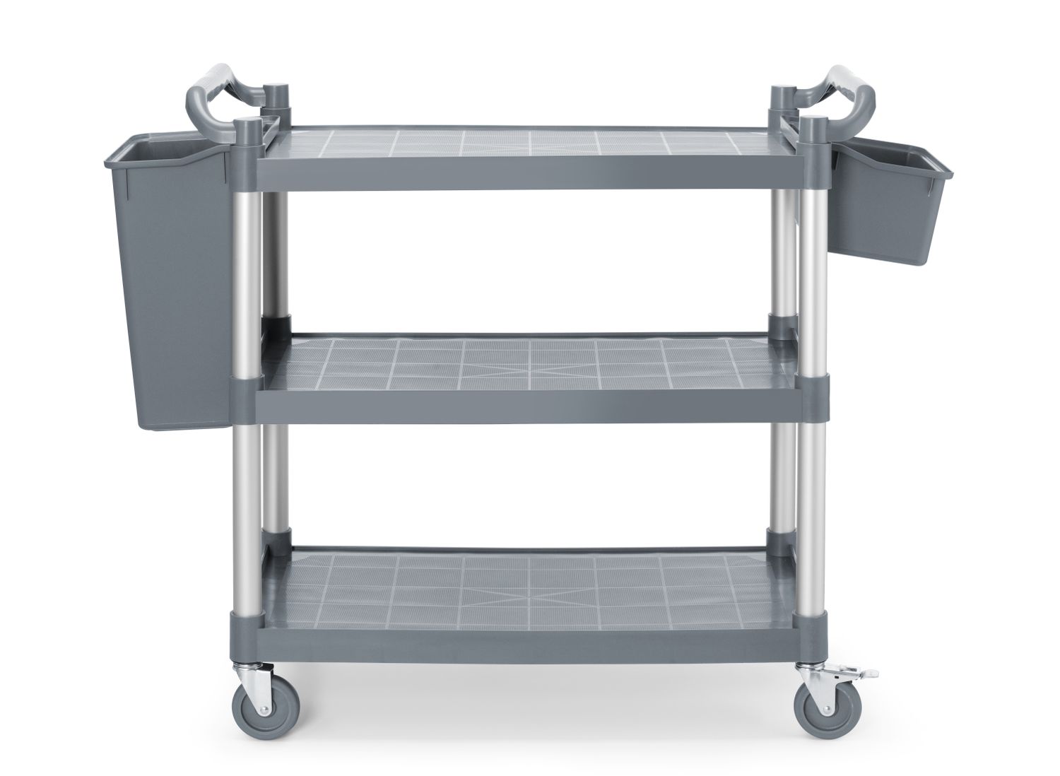 3-obalový polypropylénový servisný vozík, veľký, AmerBox, 1010x500x(H)960mm