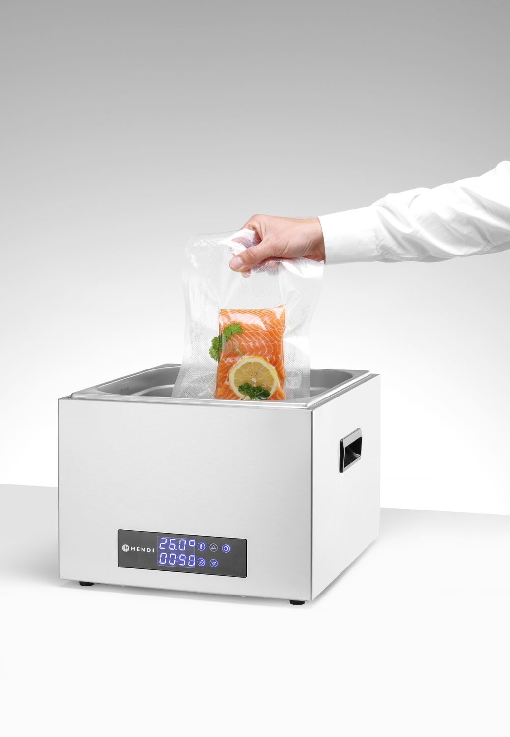 Zariadenie na sous vide GN 2/3, HENDI, 13L, 230V/400W, 343x395x(H)255mm