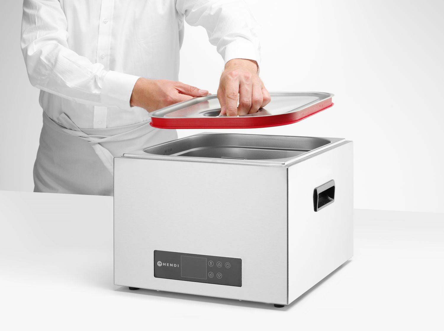 Zariadenie na sous vide GN 2/3, HENDI, 13L, 230V/400W, 343x395x(H)255mm