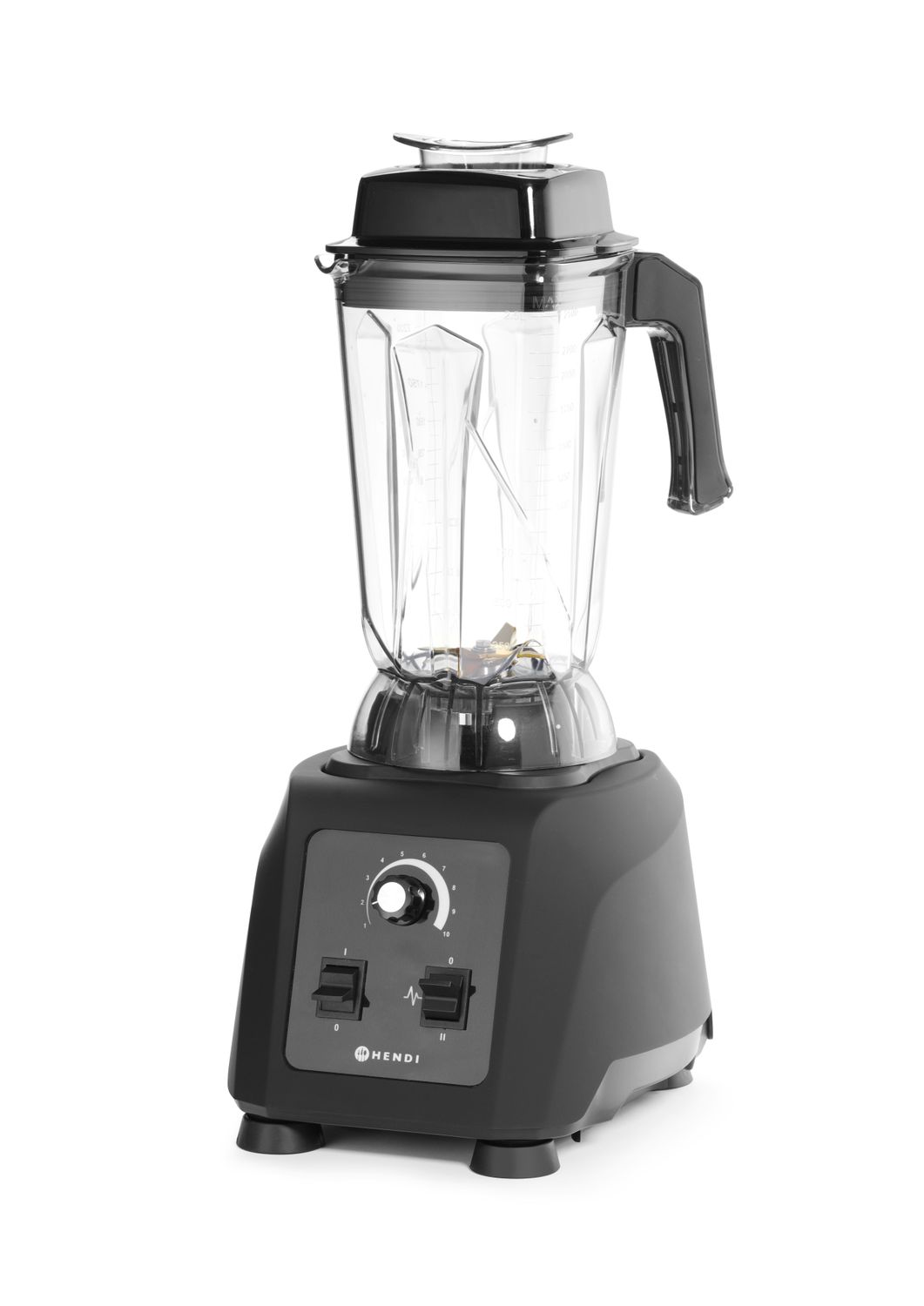 Barový mixér, HENDI, 2,5L, Čierna, 220-240V/1680W, 320x250x(H)532mm