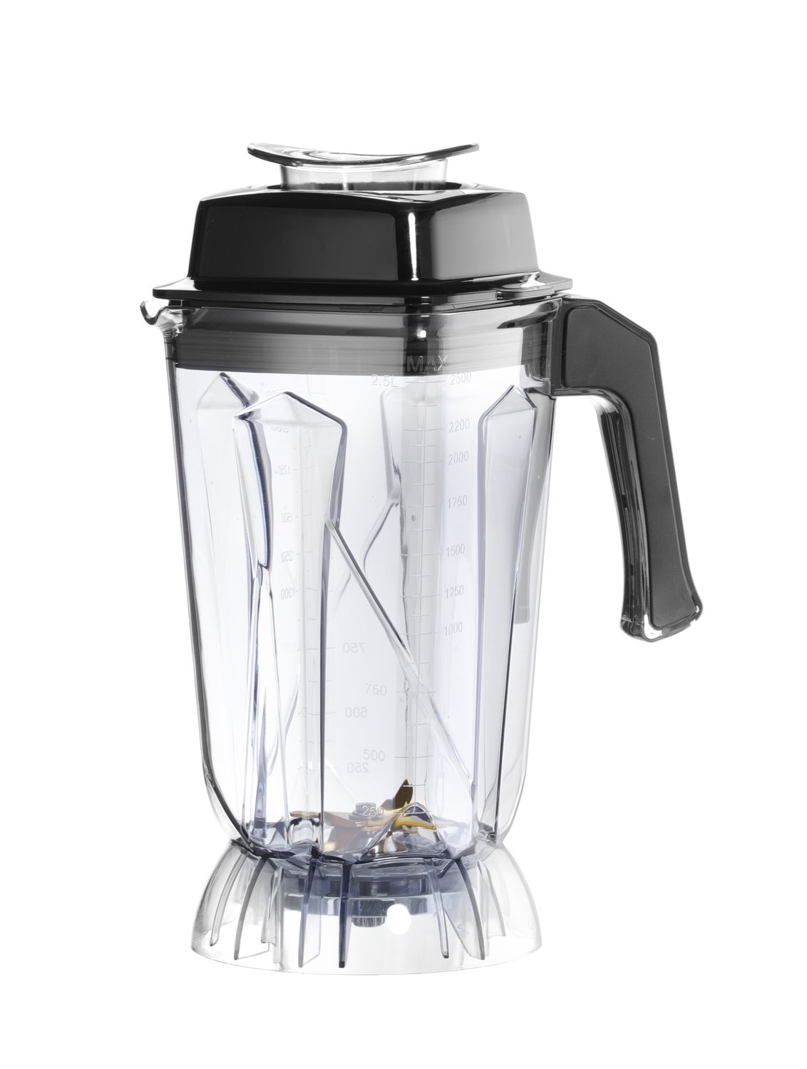 Barový mixér, HENDI, 2,5L, Čierna, 220-240V/1680W, 320x250x(H)532mm