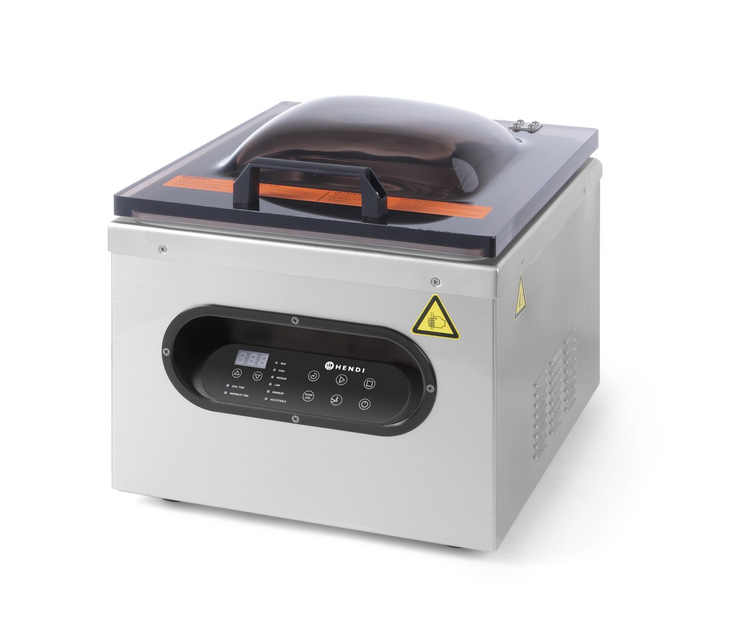 Vákuový baliaci stroj Kitchen Line - komorový, HENDI, Kitchen Line, 230V/630W, 360x490x(H)365mm