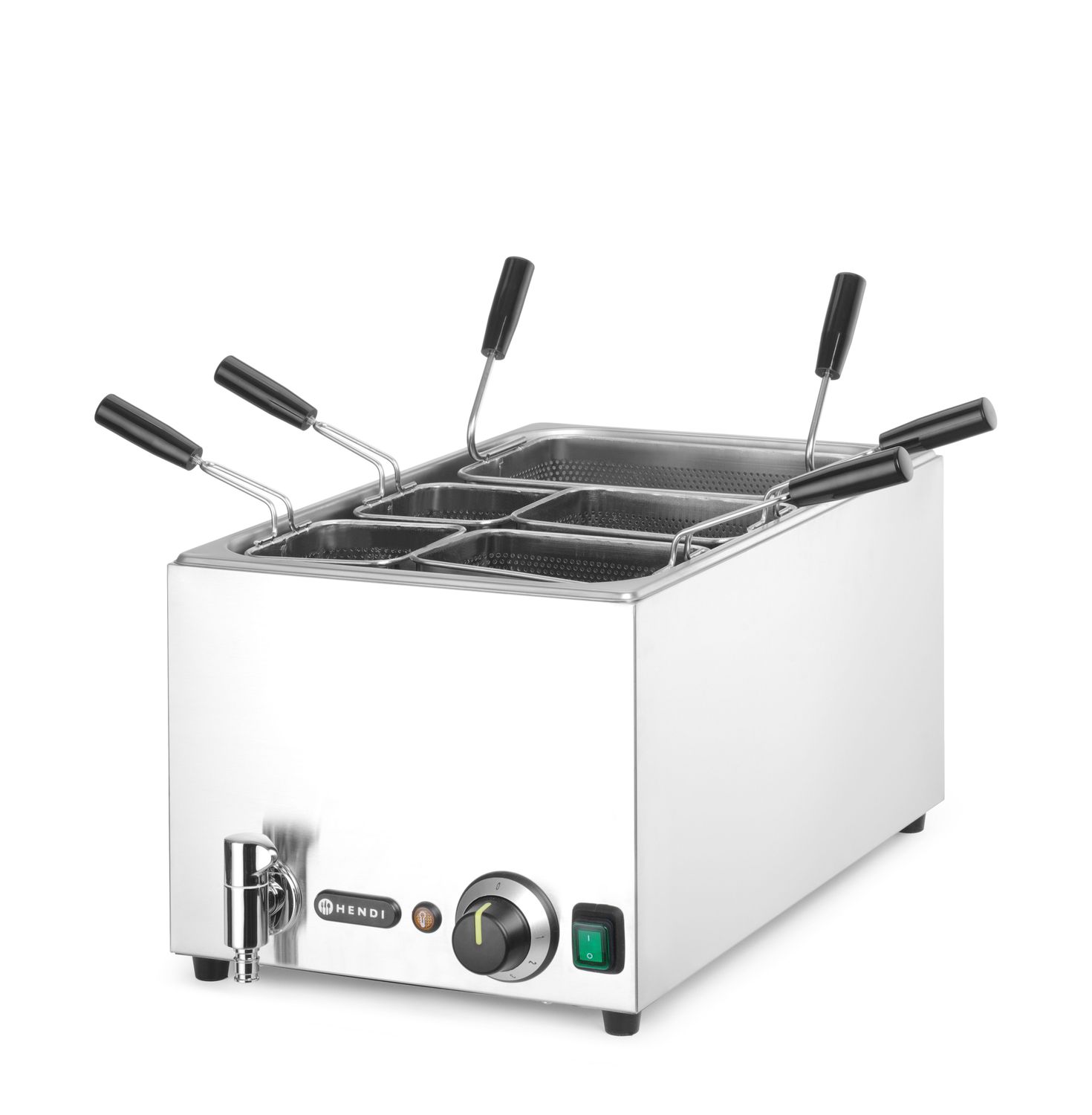 Varič cestovín, HENDI, 25L, 220-240V/3500W, 601x326x(H)279mm
