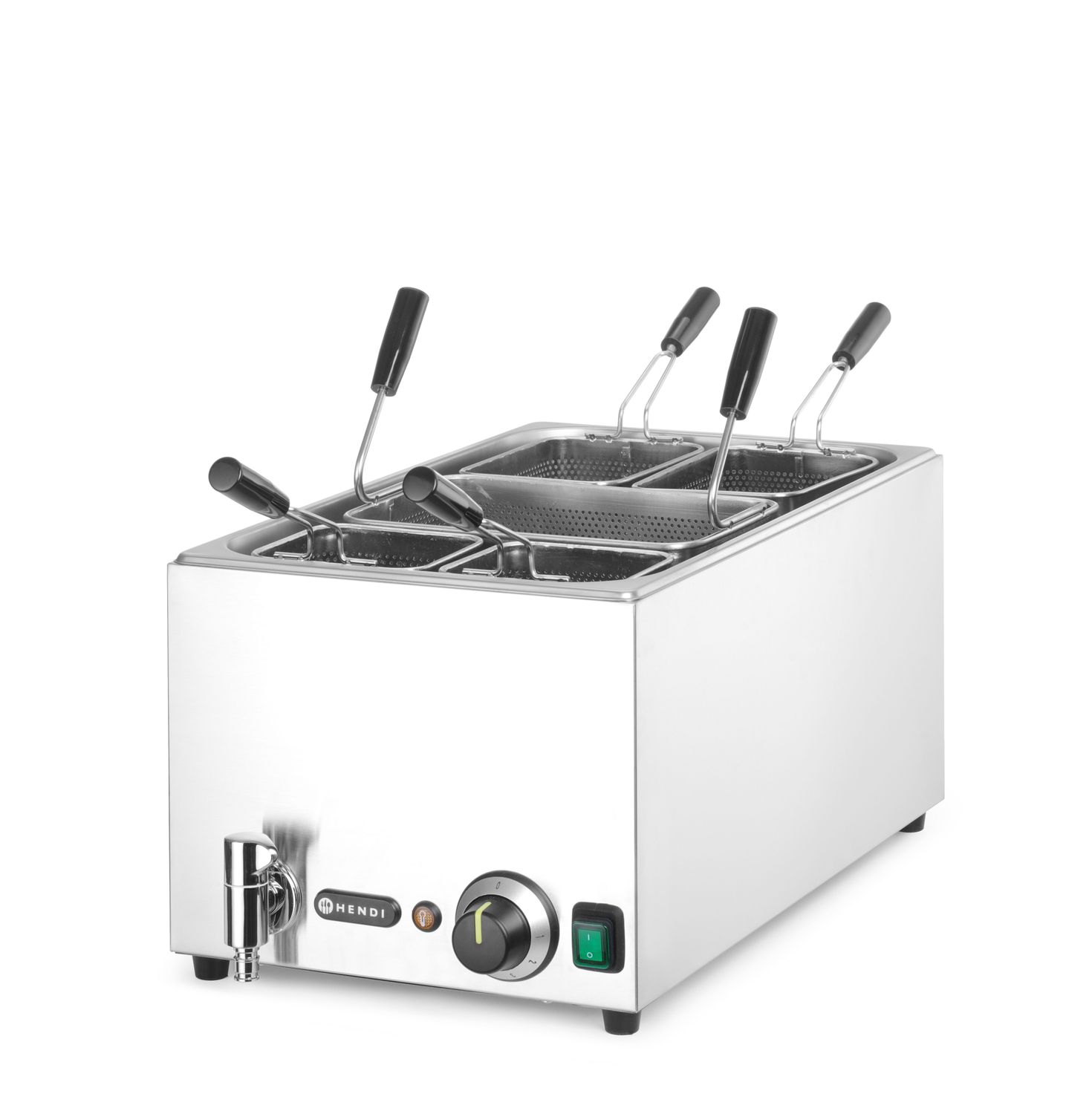 Varič cestovín, HENDI, 25L, 220-240V/3500W, 601x326x(H)279mm