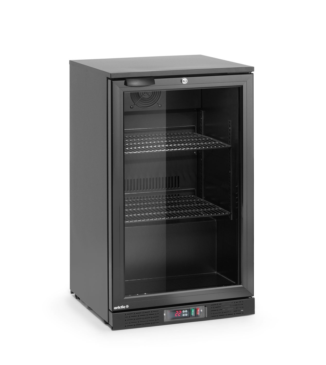 Barová chladnička, jednodverová, Arktic, 86L, Čierna, 220-240V/120W, 500x530x(H)870mm