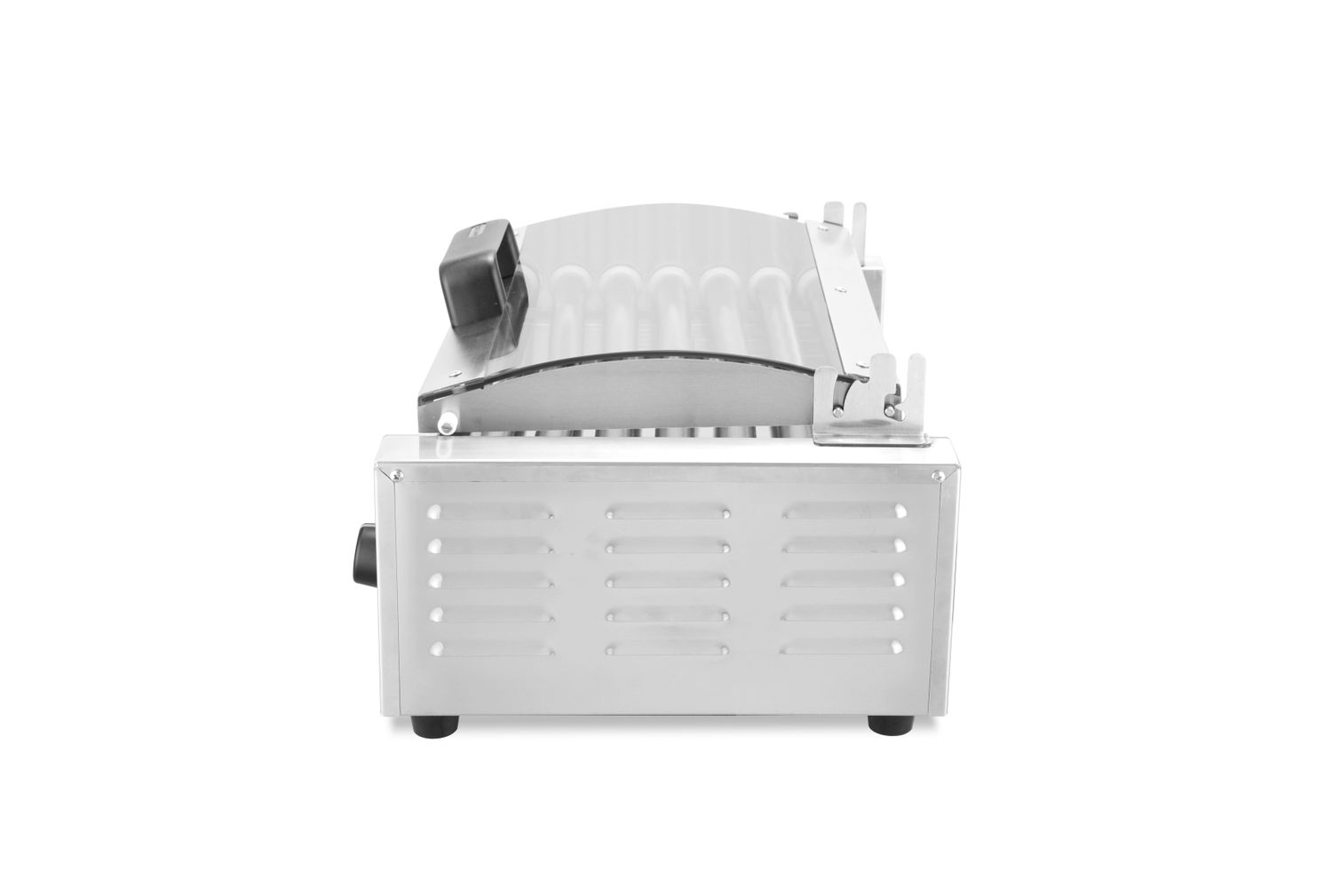 Gril na párky a klobásy, 1-zónový s energeticky úsporným krytom, HENDI, 230V/620W, 566x375x(H)259mm
