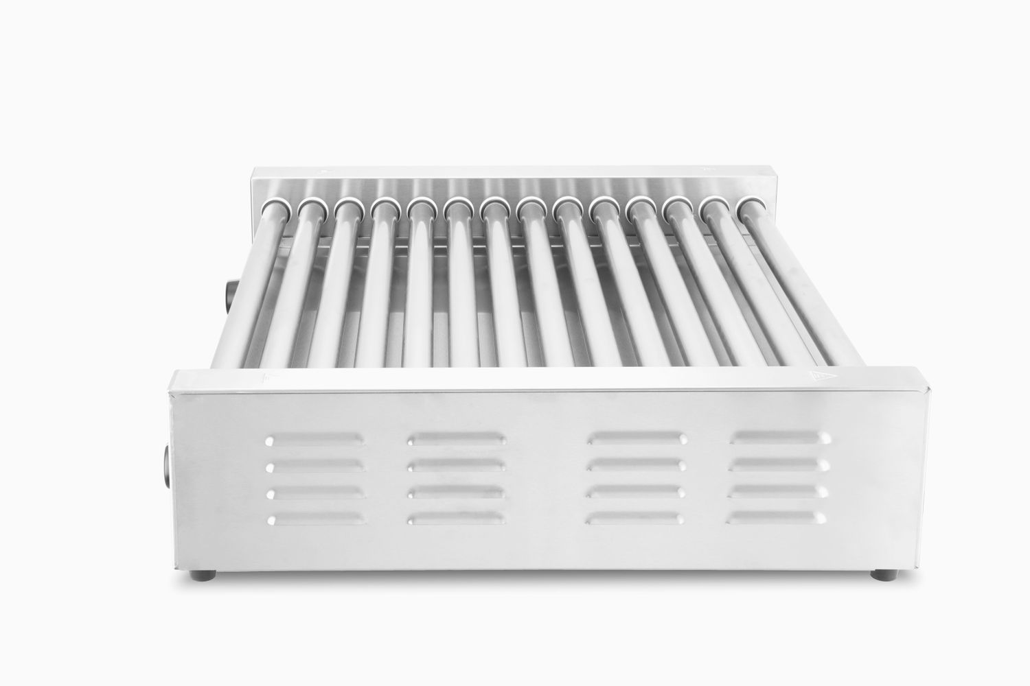 Gril na párky a klobásy XL - 2 zóny, HENDI, Strieborná, 220-240V/2000W, 732x590x(H)168mm