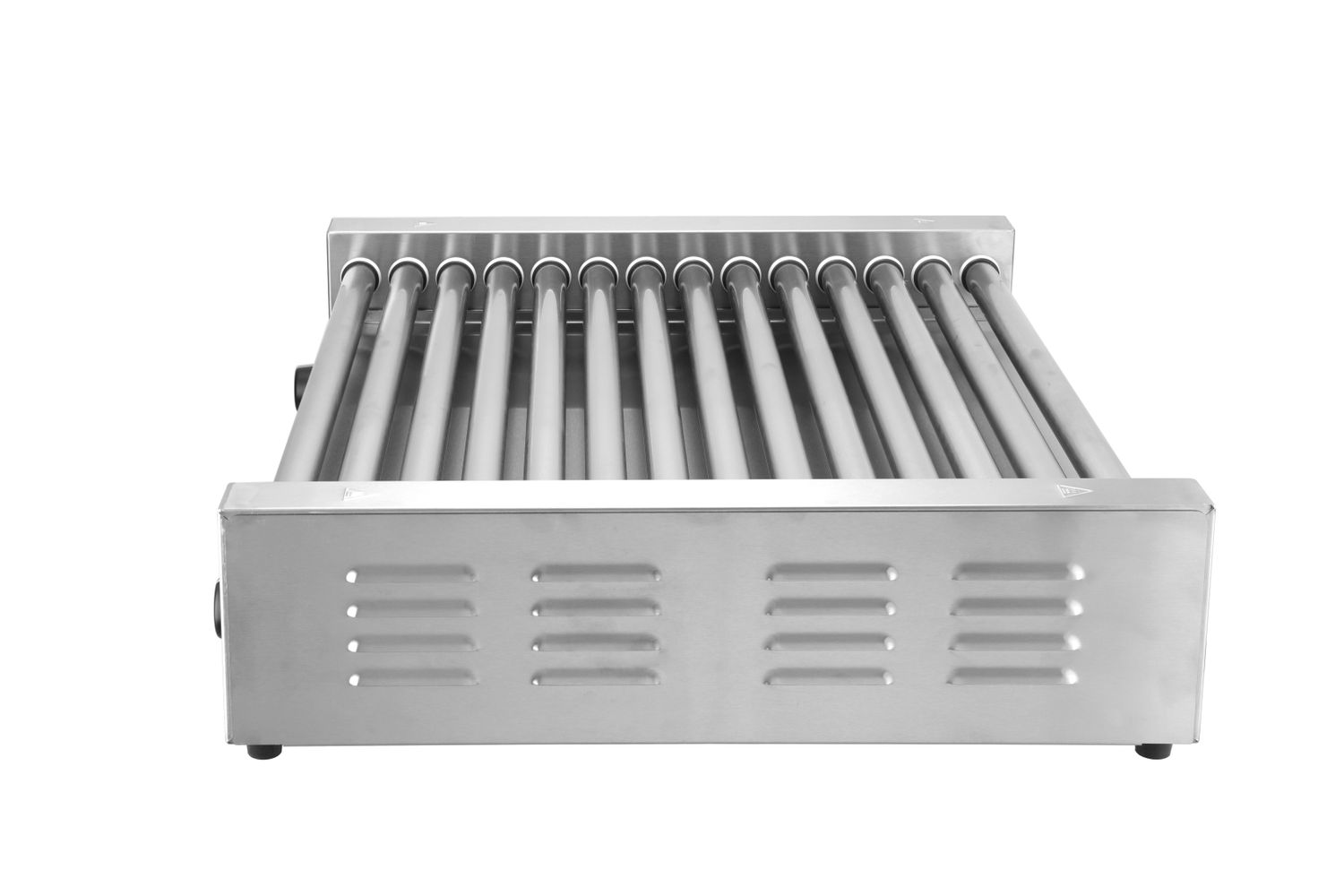Gril na párky a klobásy XL - 2 zóny, HENDI, Strieborná, 220-240V/2000W, 732x590x(H)168mm