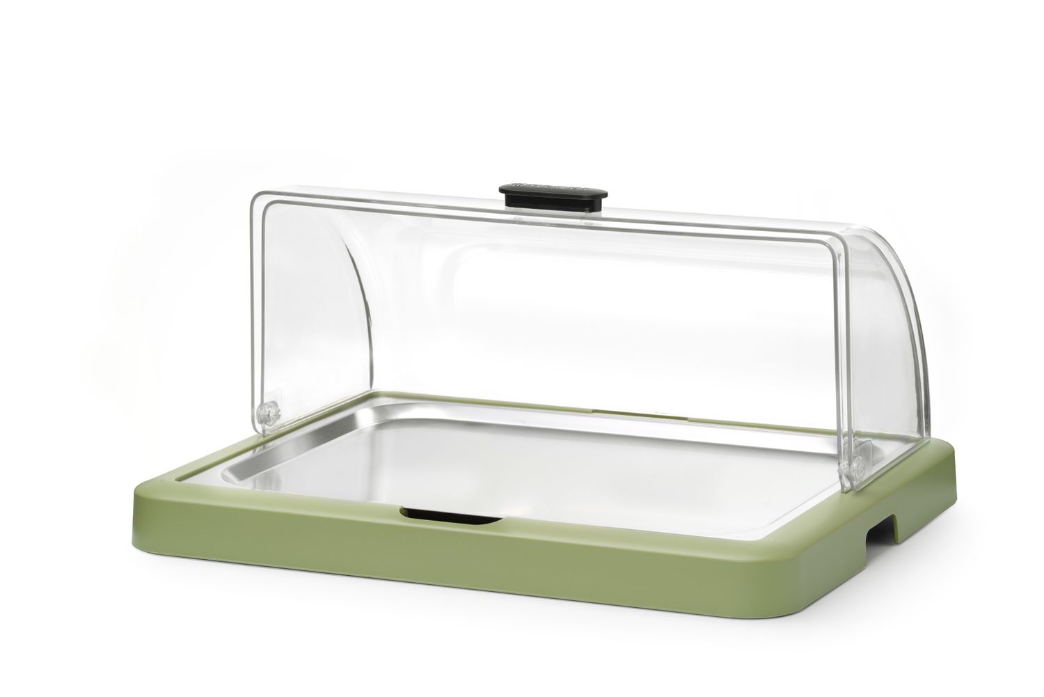 Chladiaca vitrína Duo UNIQ Roll-top, HENDI, designed by Robert Bronwasser, Zelená, 460x355x(H)220mm