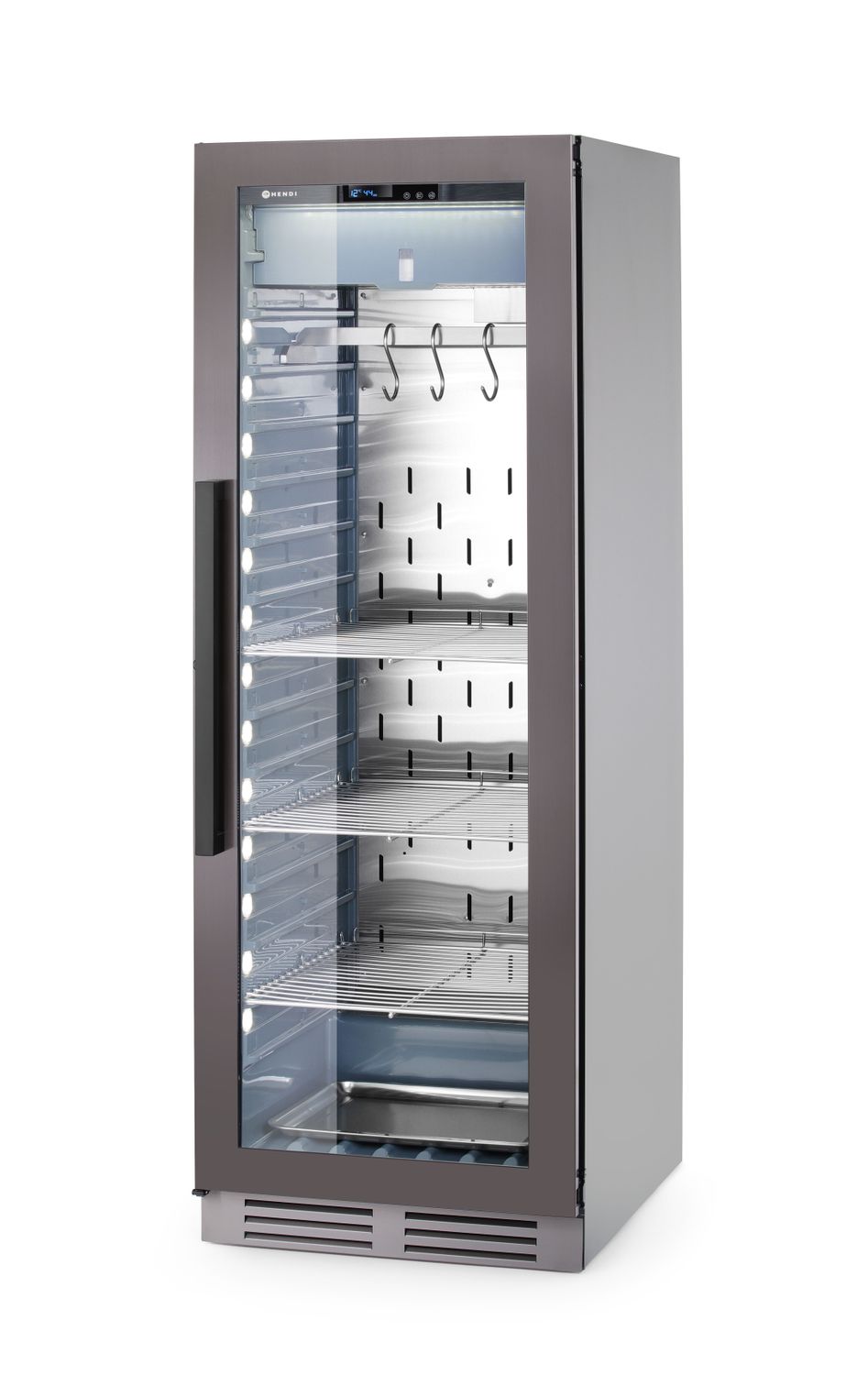 Chladiaca skriňa na suché zrenie mäsa, Arktic, 352L, Čierna, 220-240V/170W, 595x760x(H)1720mm
