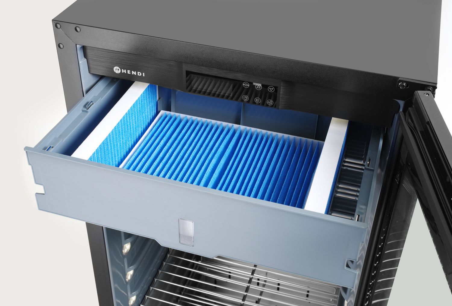 Chladiaca skriňa na suché zrenie mäsa, Arktic, 352L, Čierna, 220-240V/170W, 595x760x(H)1720mm