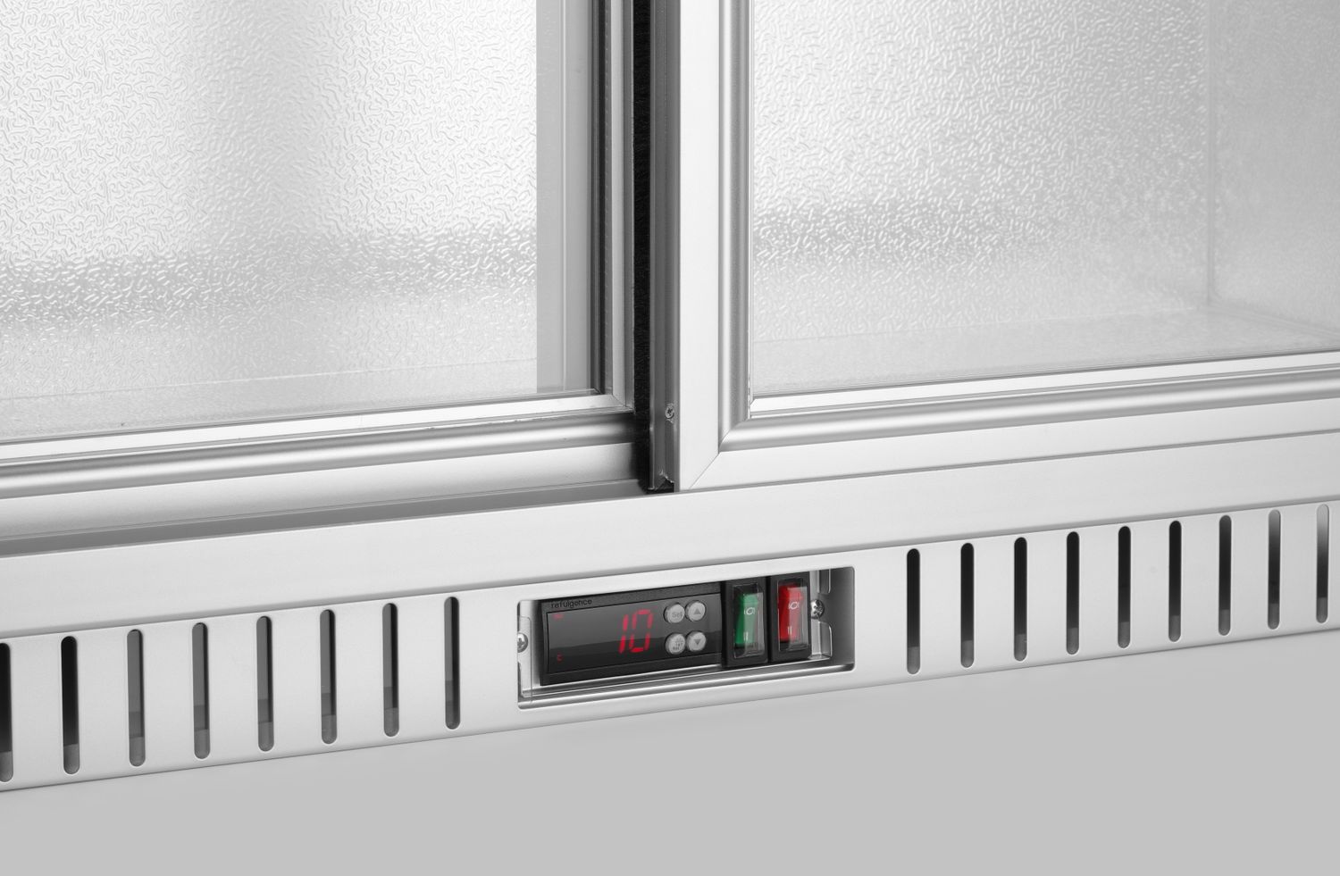 Chladnička barová s 2 posuvnými dverami, Arktic, 150L, Strieborná, 220-240V/160W, 900x520x(H)840mm