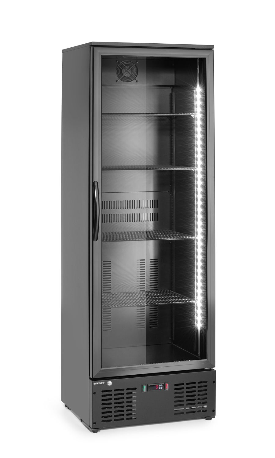 Barová chladnička, jednodverová, Arktic, 243L, Čierna, 220-240V/195W, 600x530x(H)1820mm