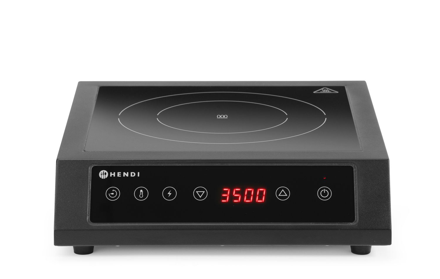 Indukčné varidlo 3500 D XL, HENDI, Čierna, 220-240 V/3500 W, 355 × 400 × 100 mm | 239957
