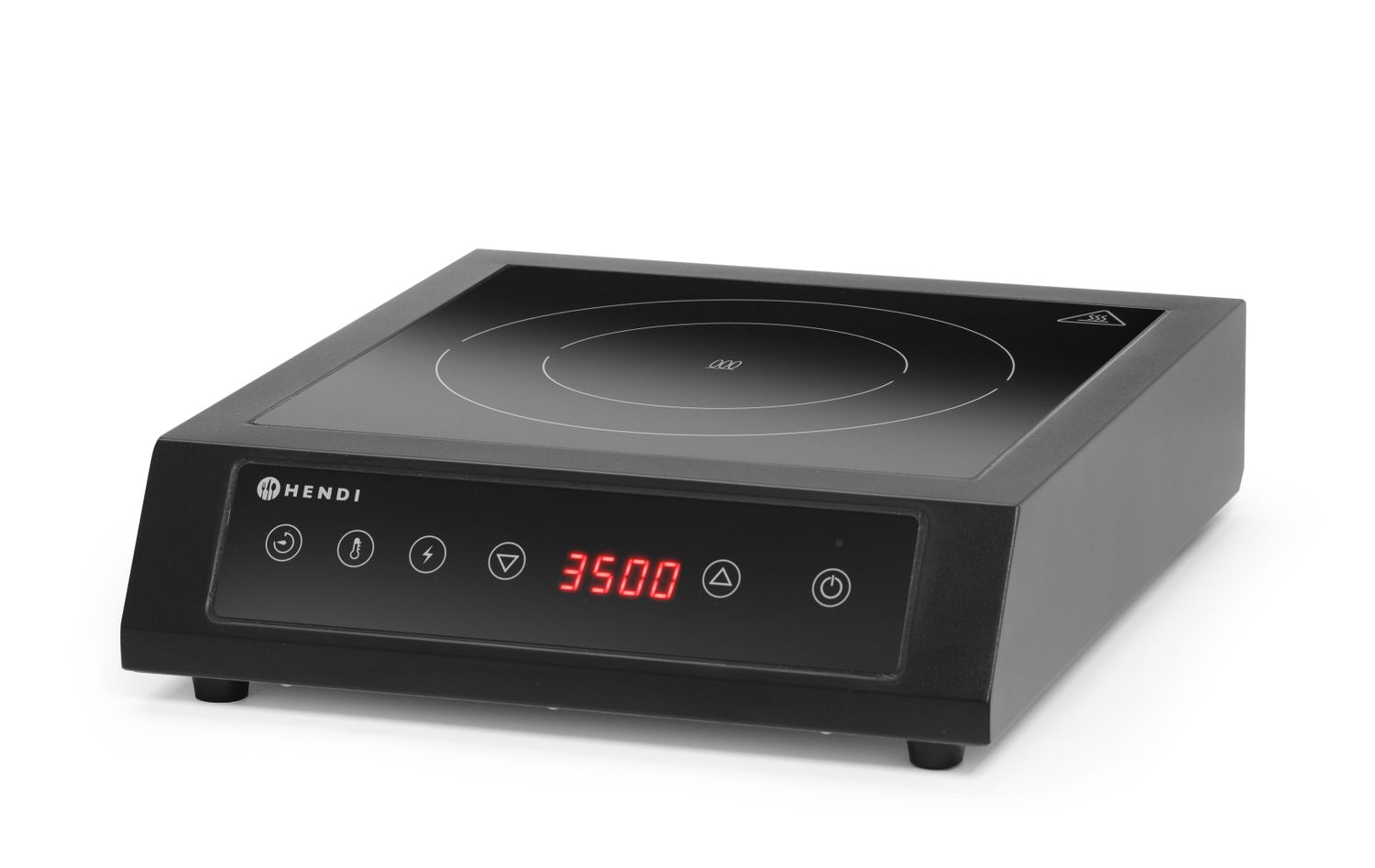 Indukčné varidlo 3500 D XL, HENDI, Čierna, 220-240 V/3500 W, 355 × 400 × 100 mm | 239957