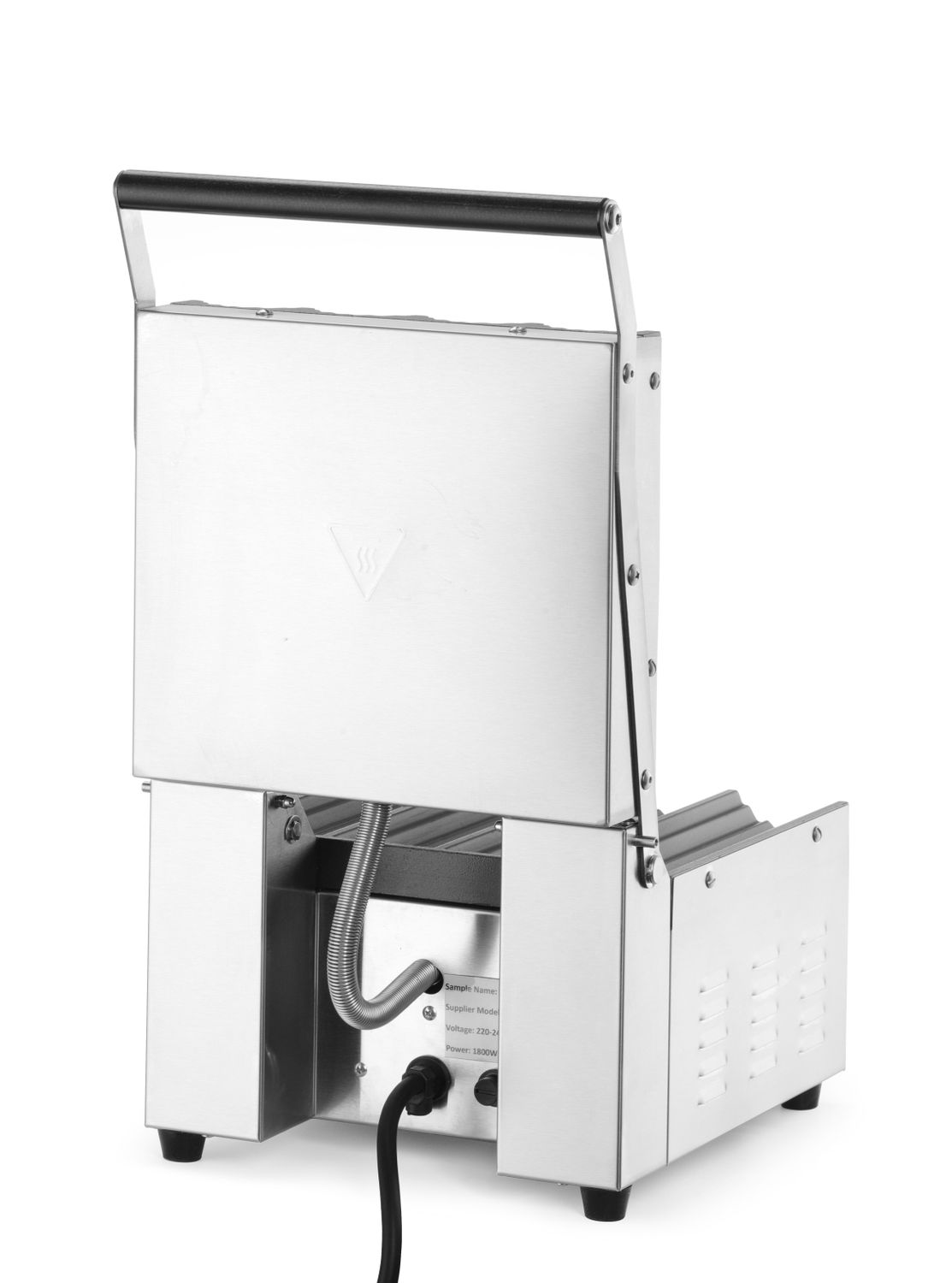 Kontaktný gril na hotdog a tortily, HENDI, 220-240V/1800W, 385x285x(H)254mm