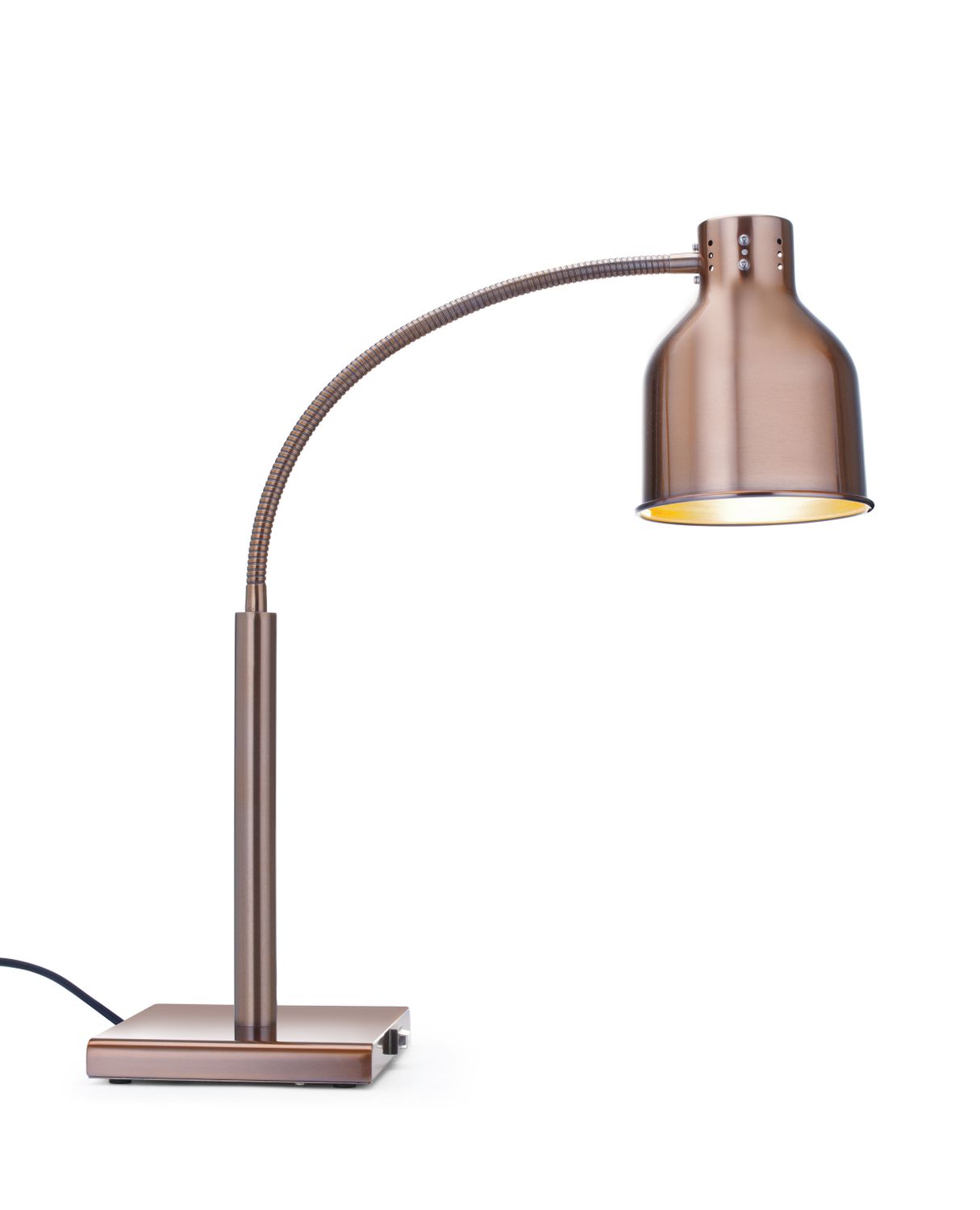 Flexibilná ohrievacia lampa, HENDI, Medená, 220-240V/250W, 268x203x(H)660mm