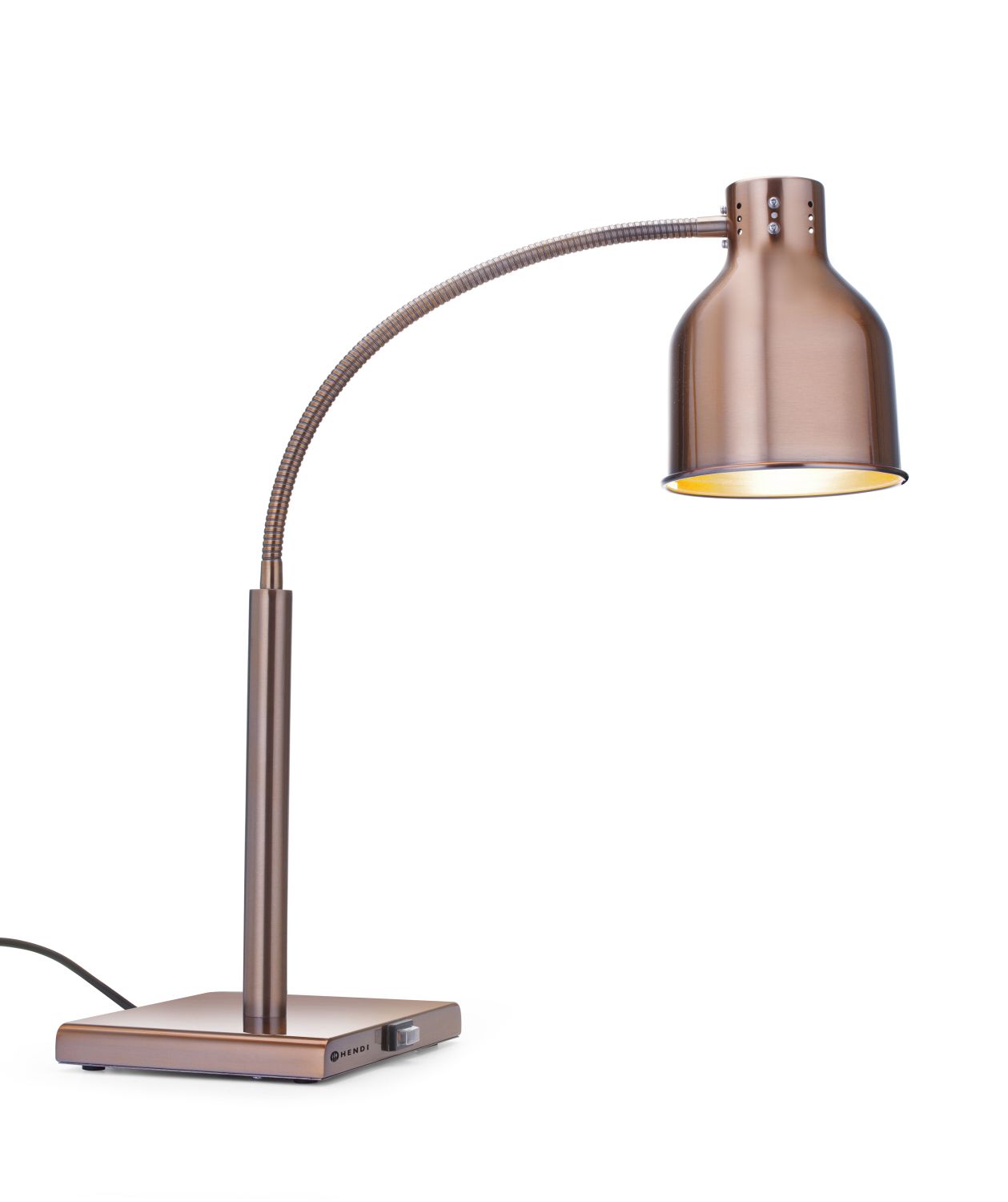 Flexibilná ohrievacia lampa, HENDI, Medená, 220-240V/250W, 268x203x(H)660mm