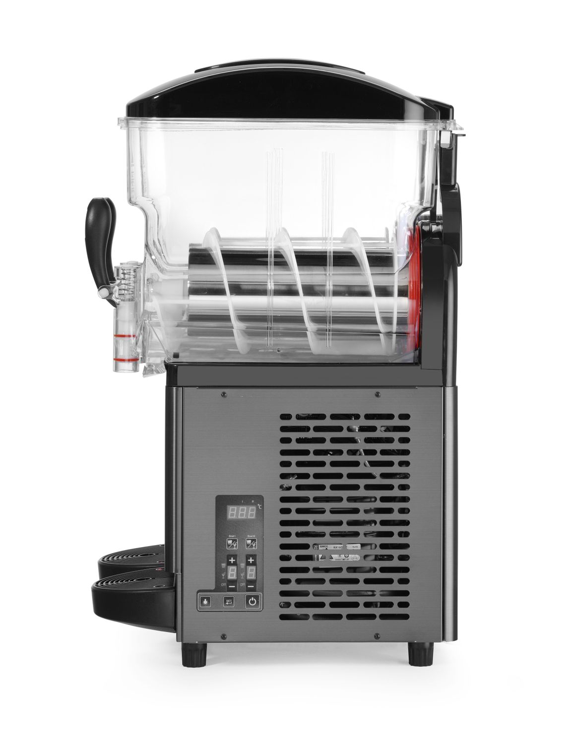 Výrobník ľadovej triešte 2x 12l, Arktic, 24 l, Čierna, 220-240 V/710 W, 415 × 507 × 810 mm | 274361