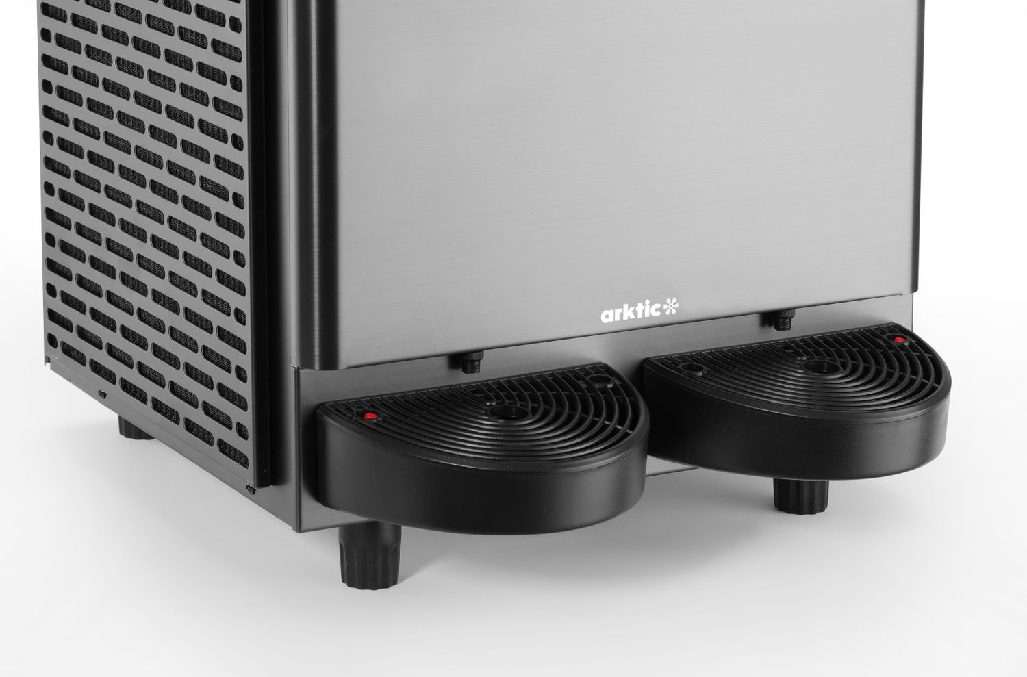 Výrobník ľadovej triešte 2x 12l, Arktic, 24 l, Čierna, 220-240 V/710 W, 415 × 507 × 810 mm | 274361