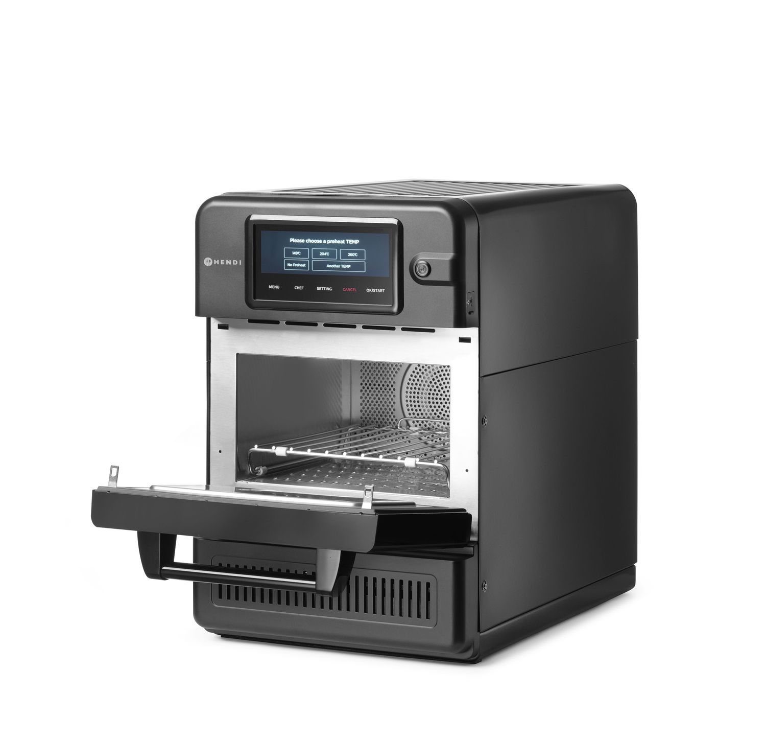 Vysokorýchlostná rúra CombiTurbo, HENDI, 18L, Čierna, 230V/3000W, 402x735x(H)608mm