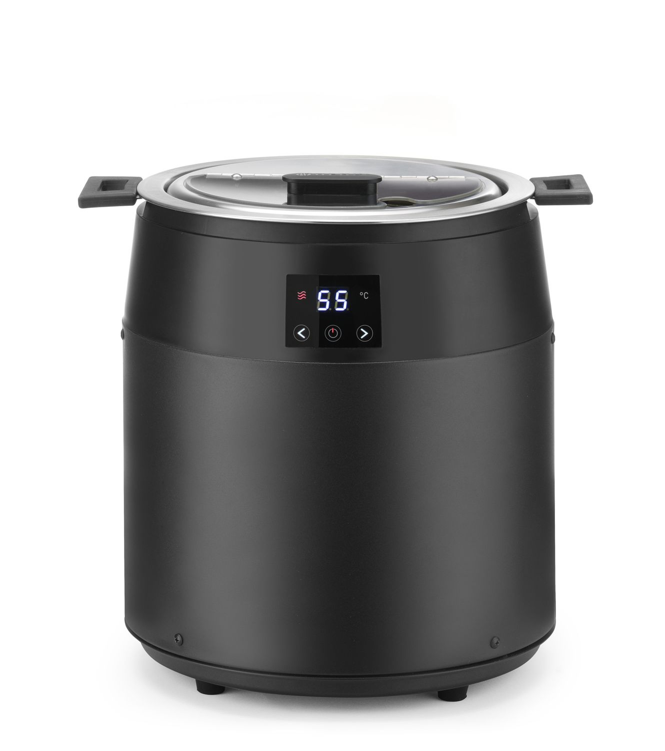 Kotlík na polievku bez vody, 10L, HENDI, 10L, Čierna, 220-240V/450W, ⌀330x(H)398mm