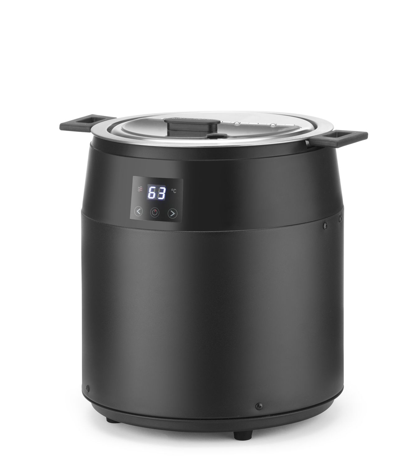 Kotlík na polievku bez vody, 10L, HENDI, 10L, Čierna, 220-240V/450W, ⌀330x(H)398mm