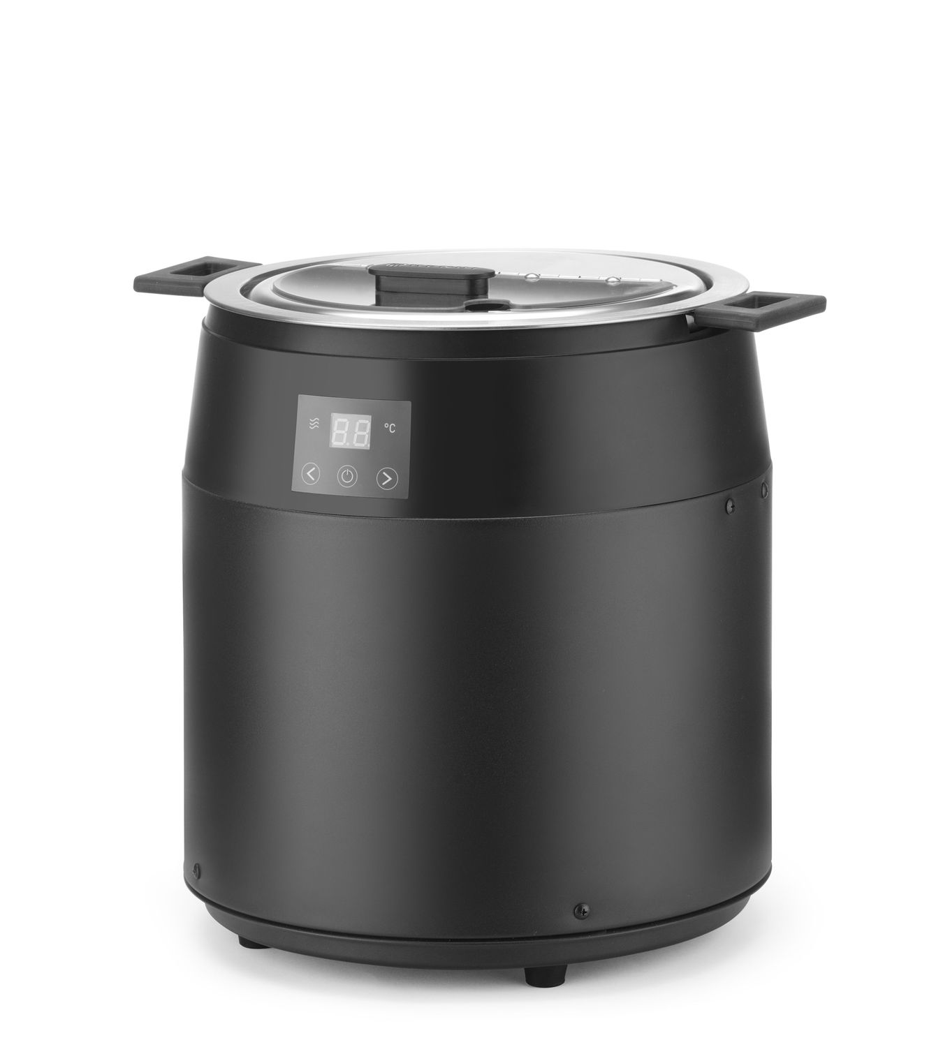 Kotlík na polievku bez vody, 10L, HENDI, 10L, Čierna, 220-240V/450W, ⌀330x(H)398mm