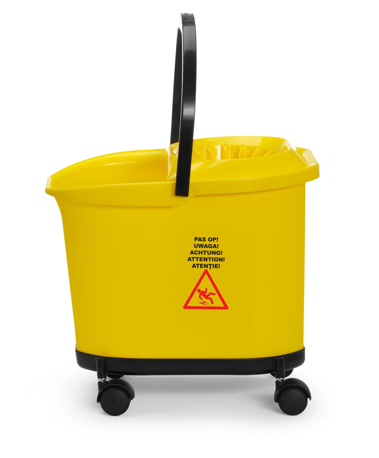 Vedro na mop, HENDI, 16 l, Žltá, 405 × 296 × 340 mm | 873397