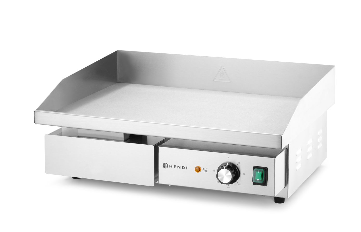 Gril, hladká doska, HENDI, Budget Line, 220-240V/3000W, 550x430x(H)240mm