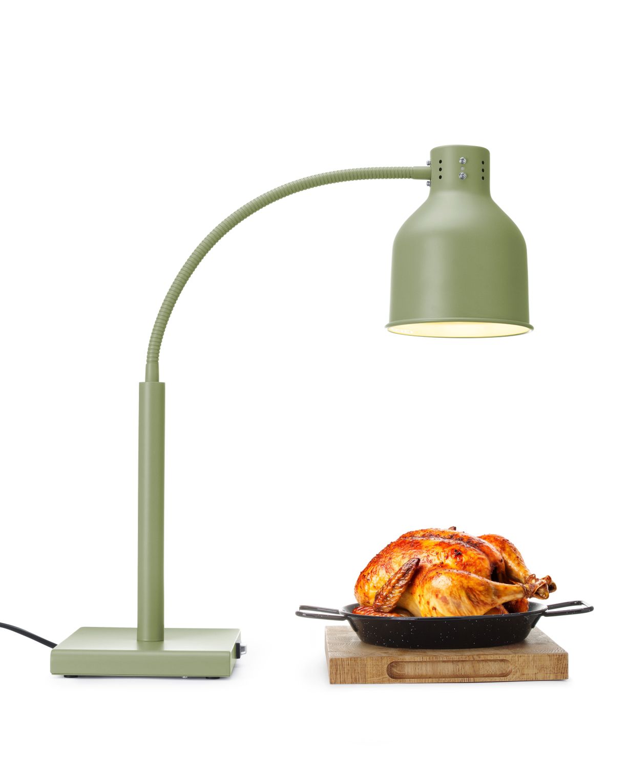 Flexibilná ohrievacia lampa , HENDI, Zelená, 220-240V/250W, 268x203x(H)660mm