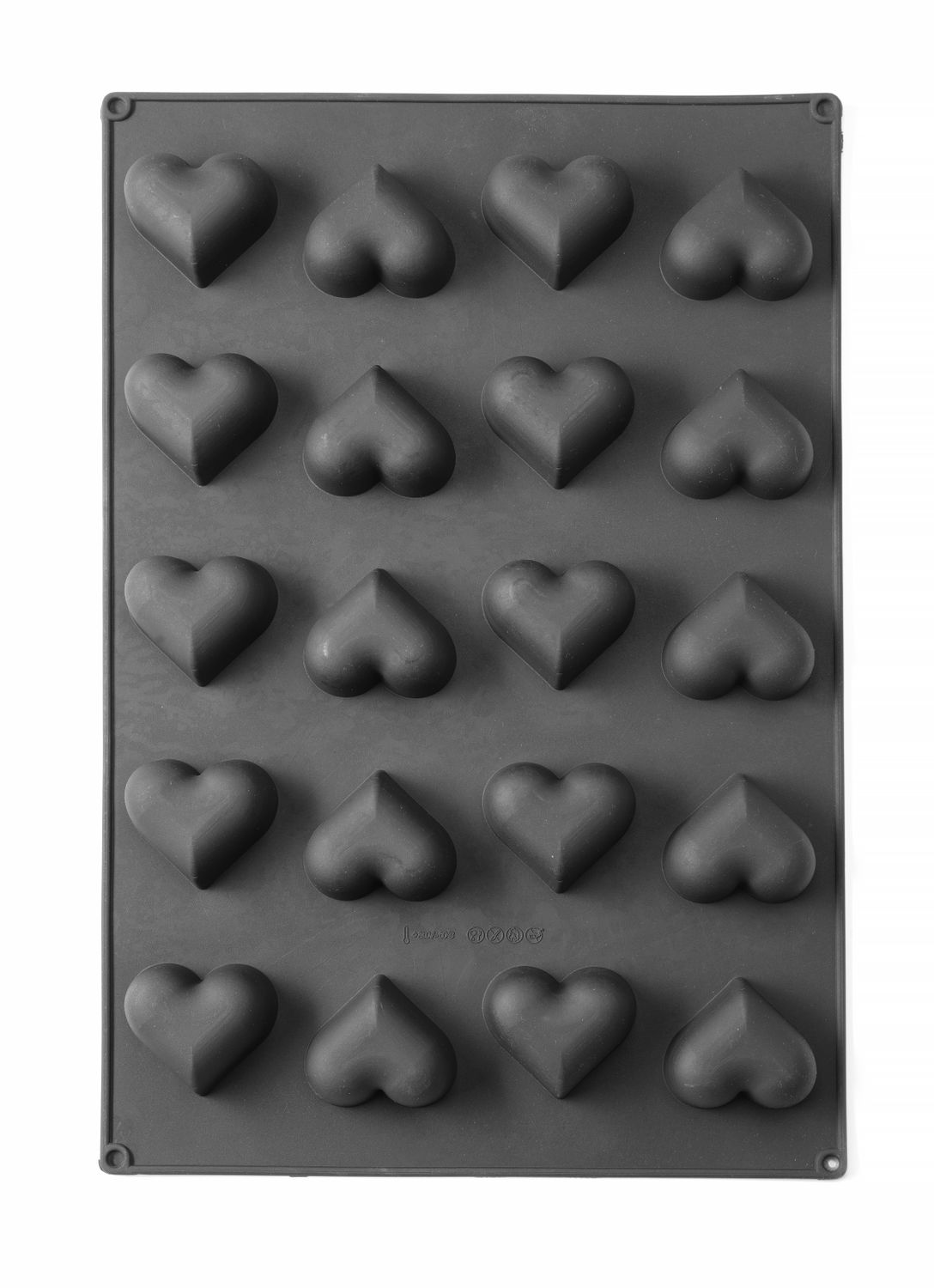 Silikónová forma HEART, 570x375x(H)35mm