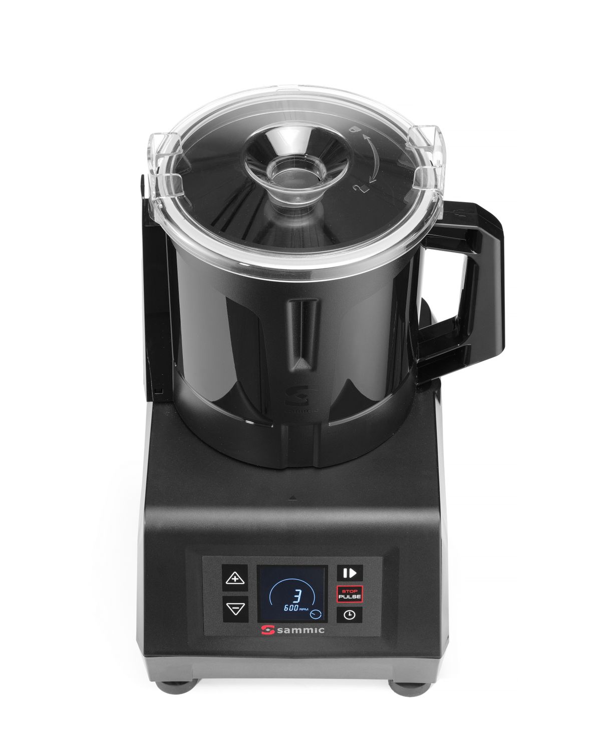 Kuter-emulgátor s premennou rýchlosťou Compact Line KE-4 V Ultra, Sammic, Čierna, 252 × 309 × 434 mm | 1051000