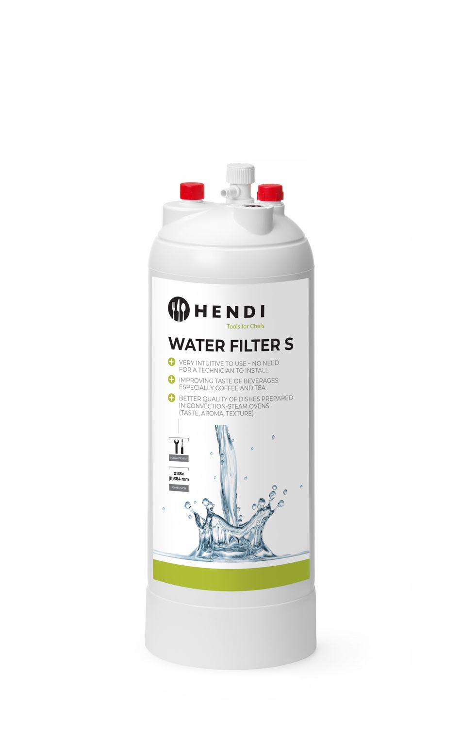 HENDI M – vodný filter s integrovanou hlavicou, 3 l/min