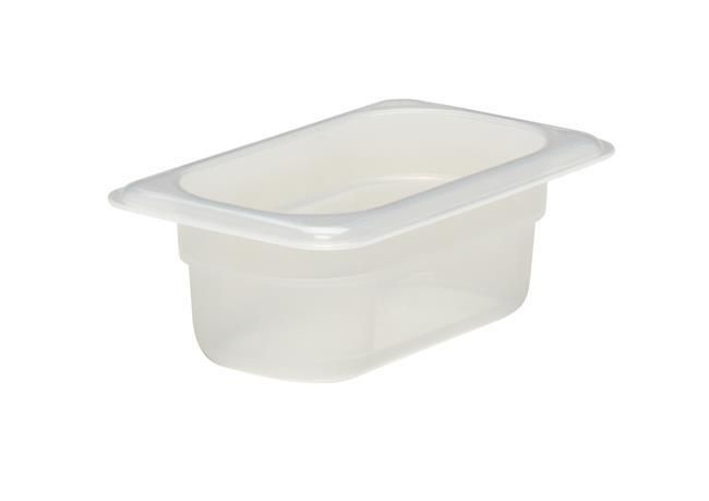 Nádoba GN 1/9 z priehľadného polypropylénu, Cambro, GN 1/9, 0,57 l, Priehľadná, 108 × 176 × 65 mm | 92PP190