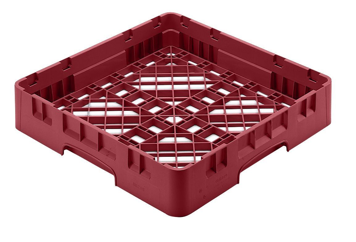 Univerzálny kôš Camrack 500 × 500 mm do umývačky, Cambro, Camrack, brusnicový, 500 × 500 × 101 mm | BR258416