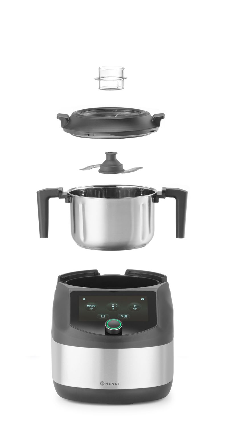 Viacúčelový kuchynský robot HENDICHEF Pro, HENDI, 4L, 220-240V/1500W, 391x443x(H)269mm