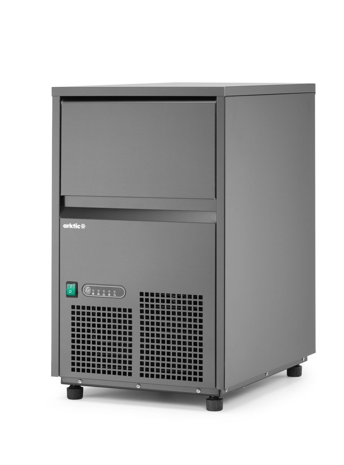 Stroj na výrobu kociek ľadu, Arktic, Čierna, 220-240V/385W, 380x520x(H)637mm