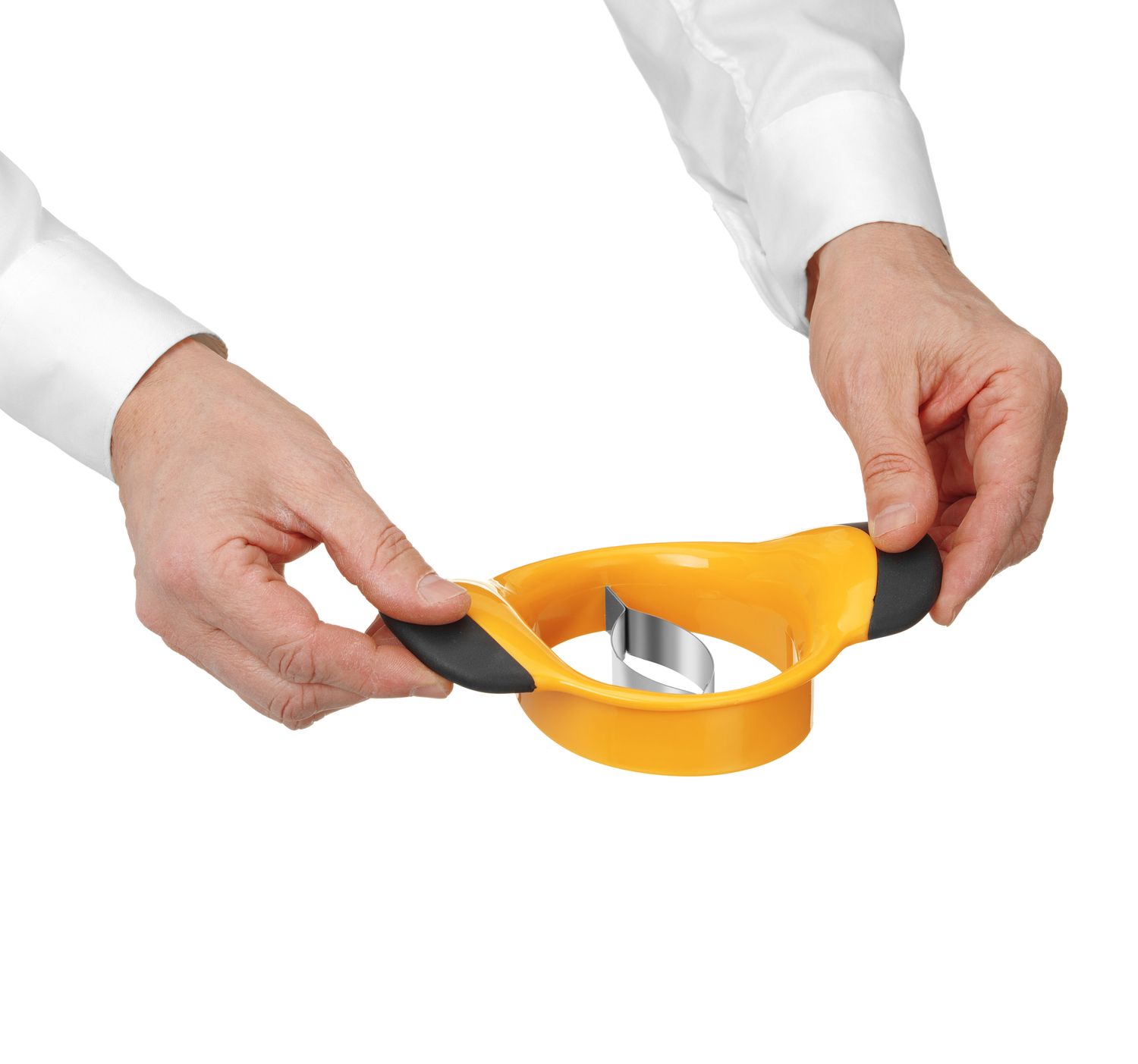 Krájač na mango, HENDI, Oranžová, 195 × 133 mm, Okrúhle | 570173