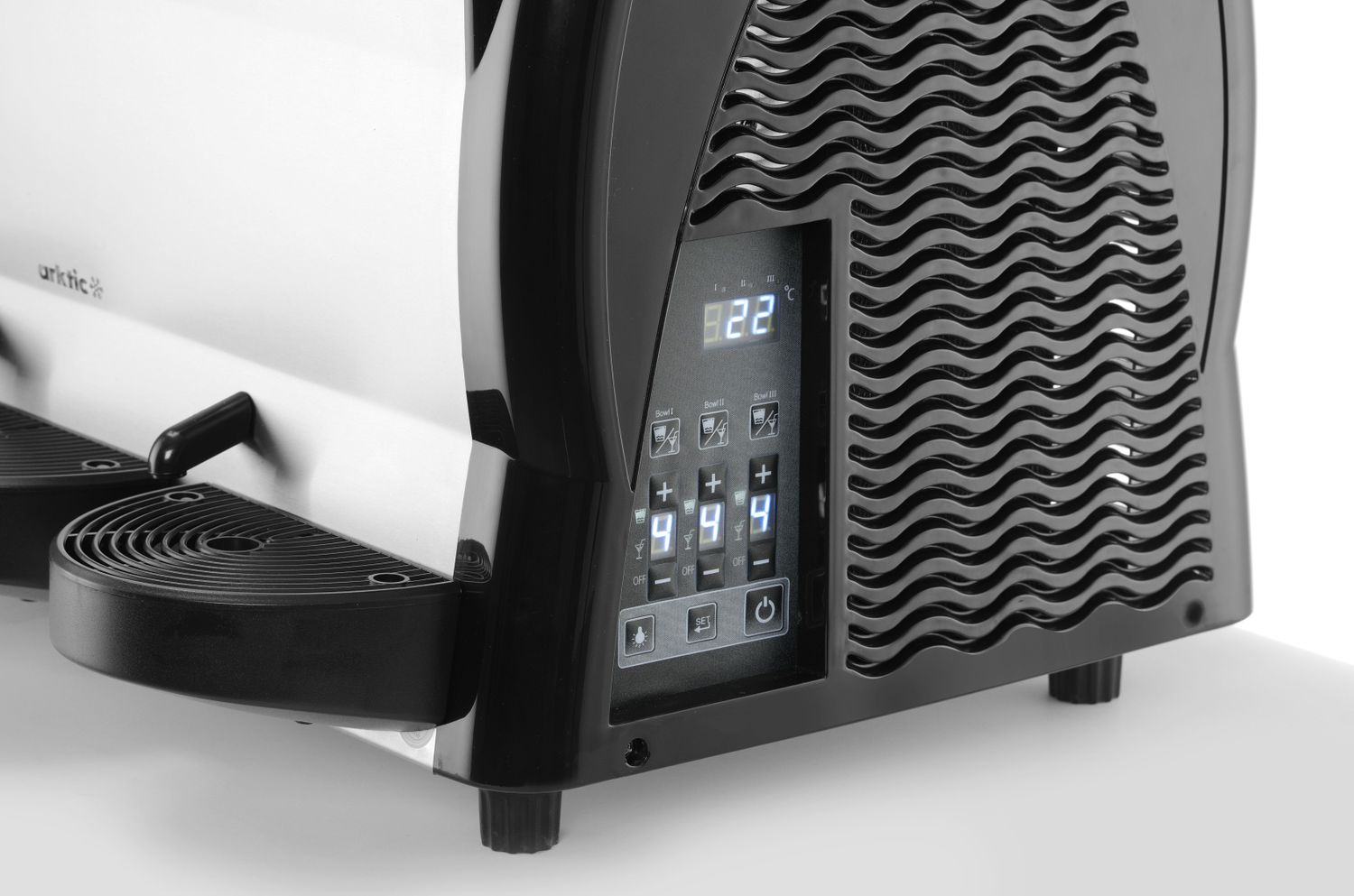 Stroj na ľadovú dreň, Arktic, Profi Line, Čierna, 230V/1080W, 515x670x(H)810mm