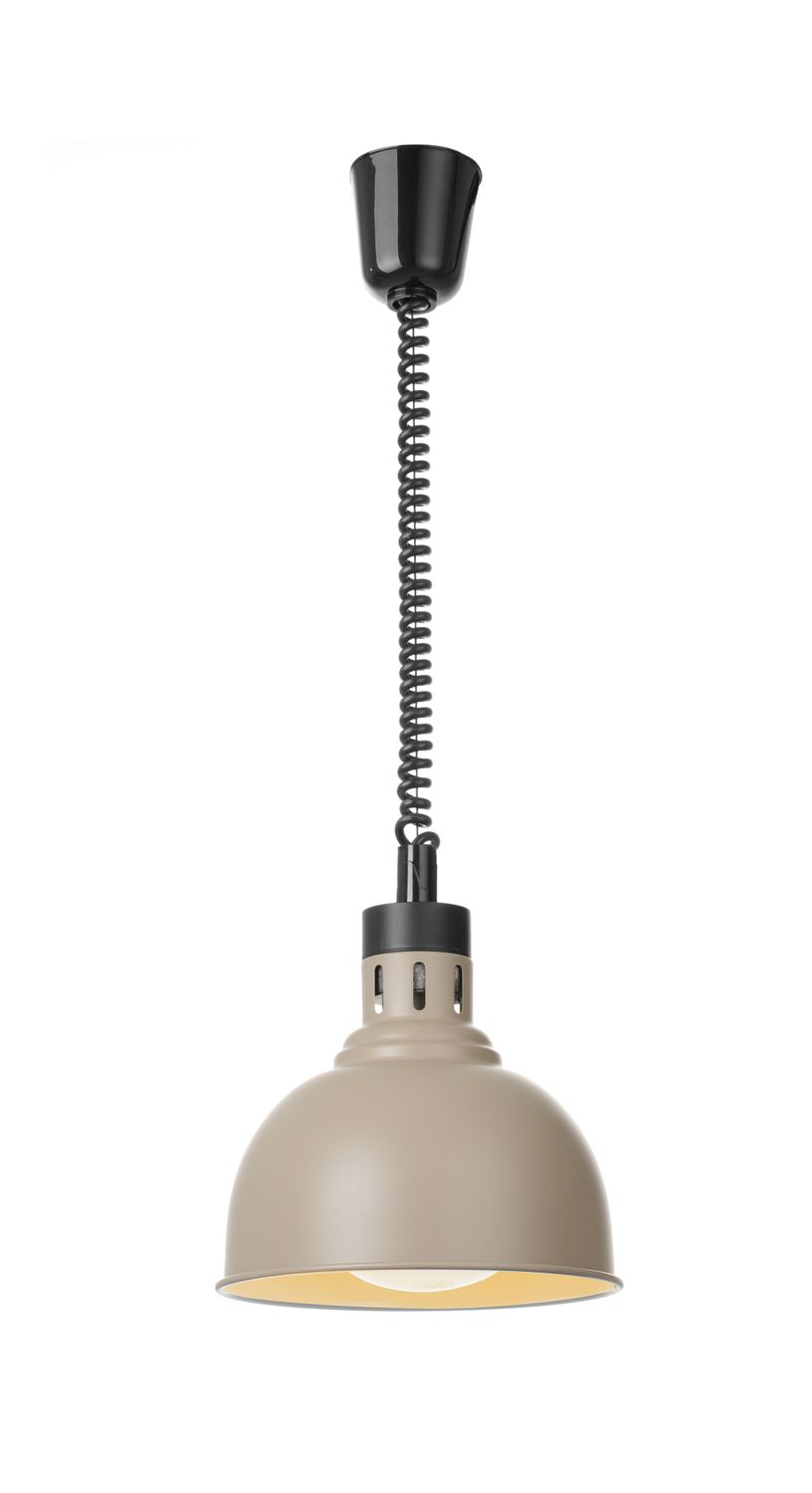 Ohrevná lampa nastaviteľná, tvar kupola, HENDI, Béžová, 230V/250W, ⌀250x(H)207mm