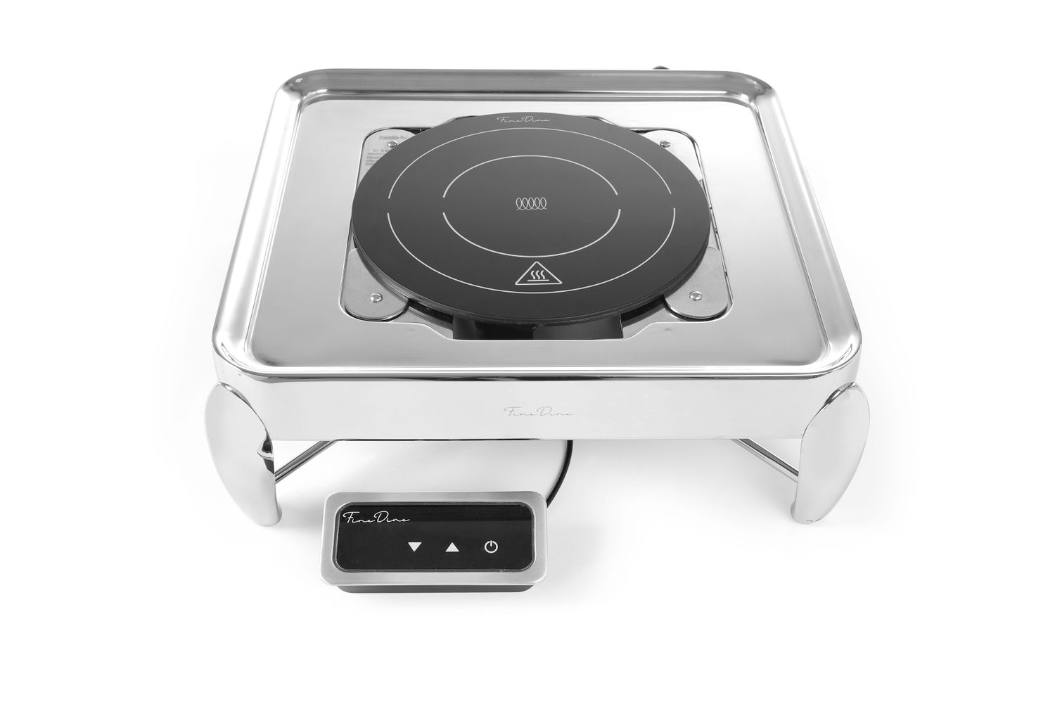 Indukčný ohrievač 800 W, Fine Dine, Čierna, 230V/800W, ⌀245x(H)80mm