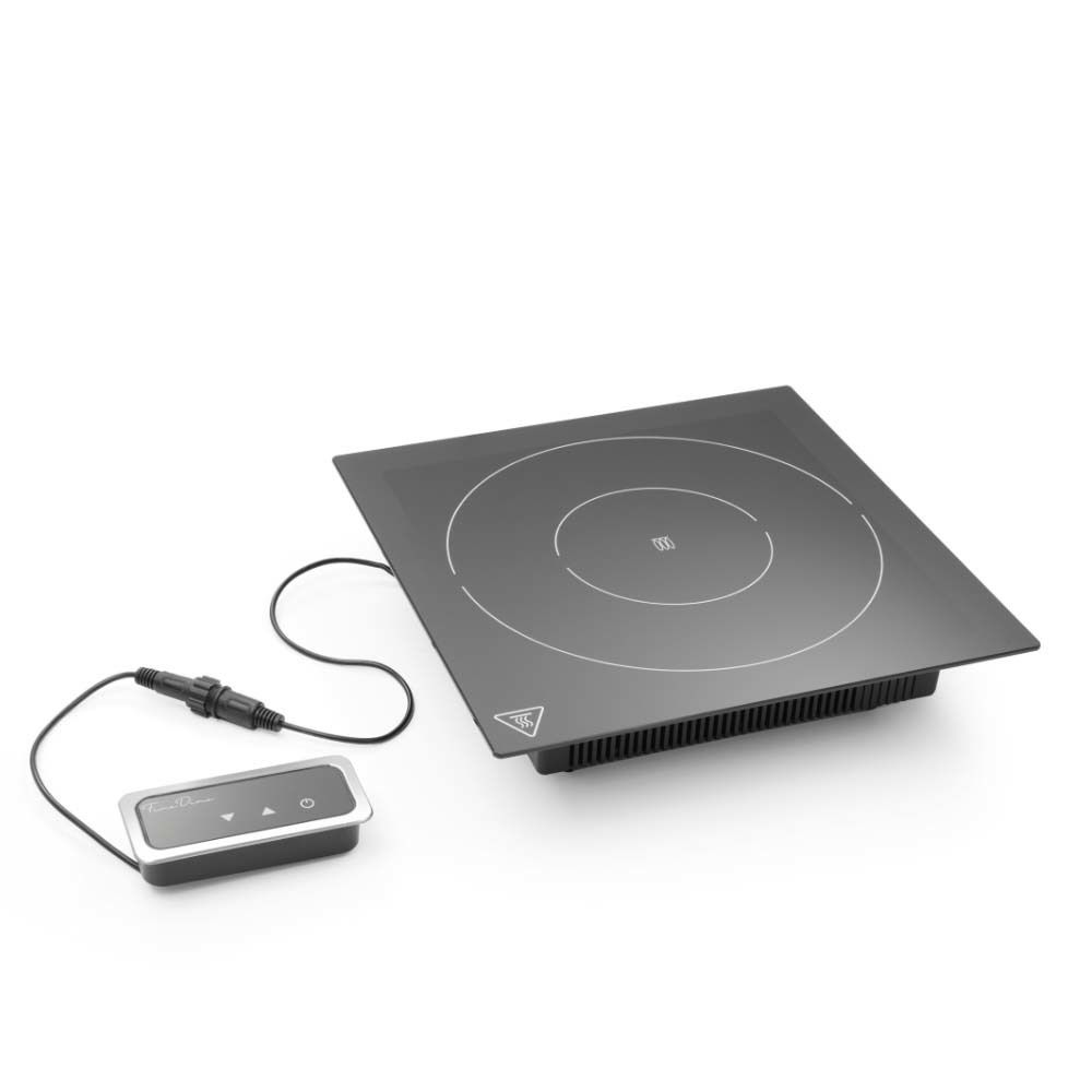 Indukčný ohrievač 1000 W, Fine Dine, Čierna, 230V/1000W, 350x397x(H)85mm