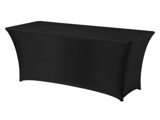 Obdĺžnikový obrus , HENDI, 810934, Čierna, 1200x760x(H)730mm