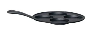 Liatinová panvica na 4 lievance Ronneby Bruk Rondo, Ø 24 cm | RB-152100
