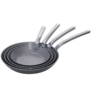 Oceľová panvica de Buyer Carbone Plus s nerezovou rukoväťou, Ø 28 cm | D-5130-28