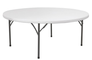 Bufetový stôl okrúhly, AmerBox, max. nosnosť: 250 kg, ⌀1800x(H)740mm